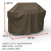Photo de 60 in Wide Grill Covers - StormBlock™ Platinum Black and Tan Weave
