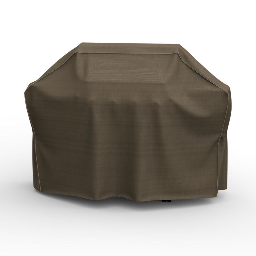 Picture of 65 in Wide Grill Covers - StormBlock™ Platinum Black and Tan Weave