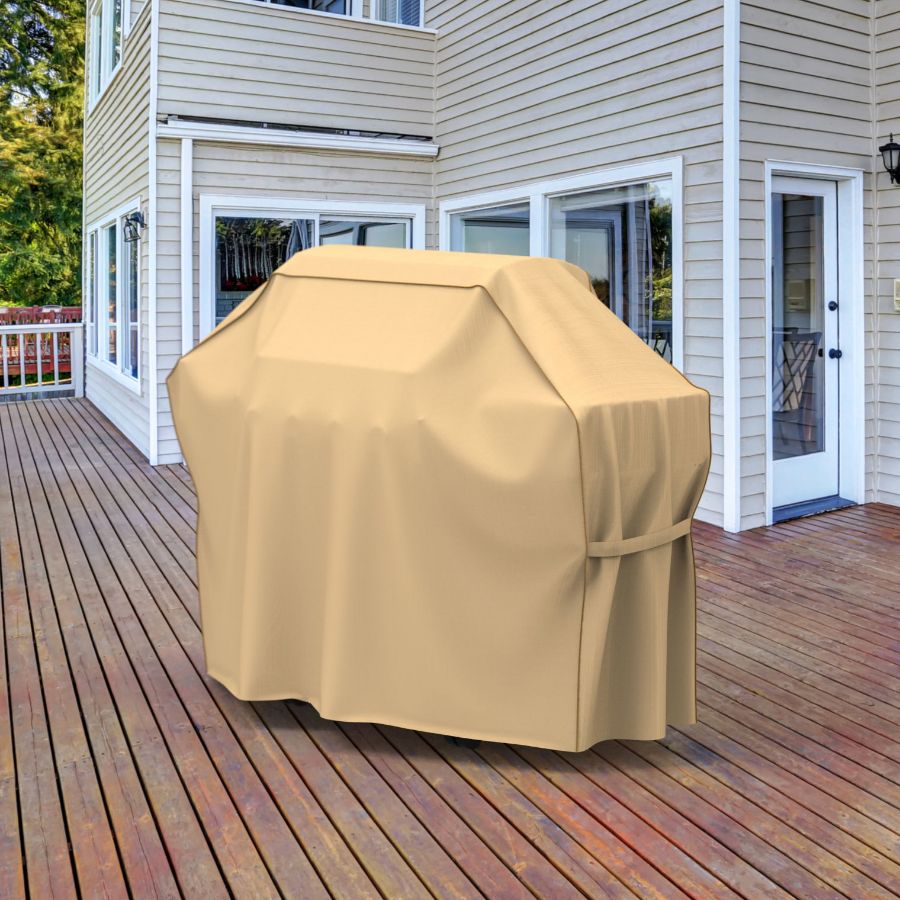Photo de 55 in Wide Grill Covers - StormBlock™ Signature Tan