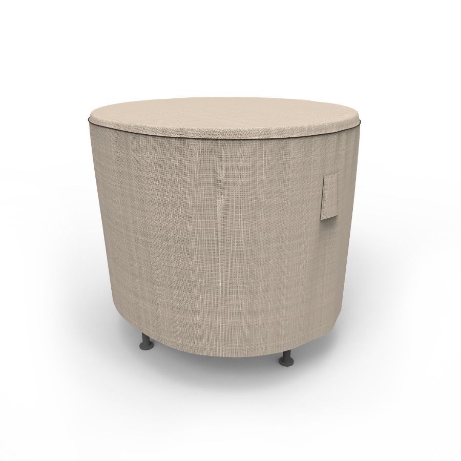 Picture of 26" Round Outdoor Side Table Cover - StormBlock™ Signature Black Ivory