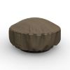 Photo de 36 in Diameter Fire Pit Covers - StormBlock™ Platinum Black and Tan Weave