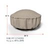 Photo de 36 in Diameter Fire Pit Covers - StormBlock™ Signature Black Ivory