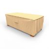 Photo de Outdoor Ottoman/Coffee Table Cover - StormBlock™ Signature Tan