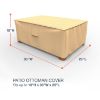Picture of Outdoor Ottoman Cover - StormBlock™ Signature Tan