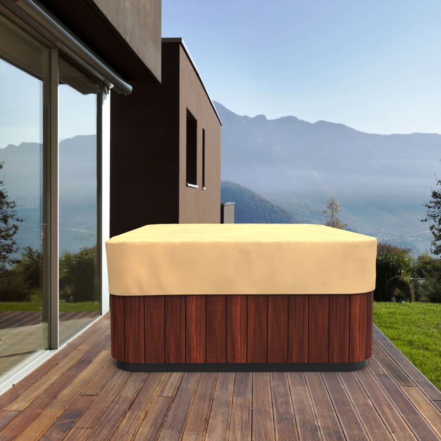 Photo de Square Hot Tub Covers - Classic