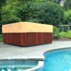 Picture of 94 in Wide Square Hot Tub Covers Cap - Classic