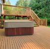 Photo de 94 in Wide Square Hot Tub Covers Cap - StormBlock™ Signature Black Ivory