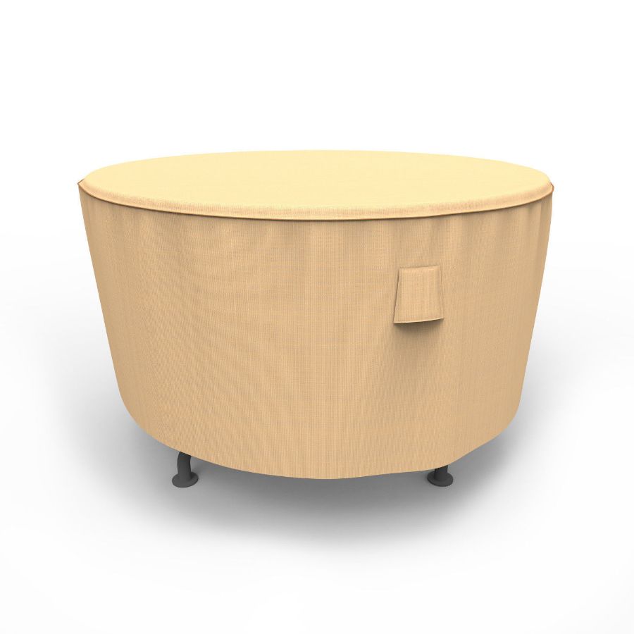 Photo de Round Table Covers - StormBlock™ Signature Tan