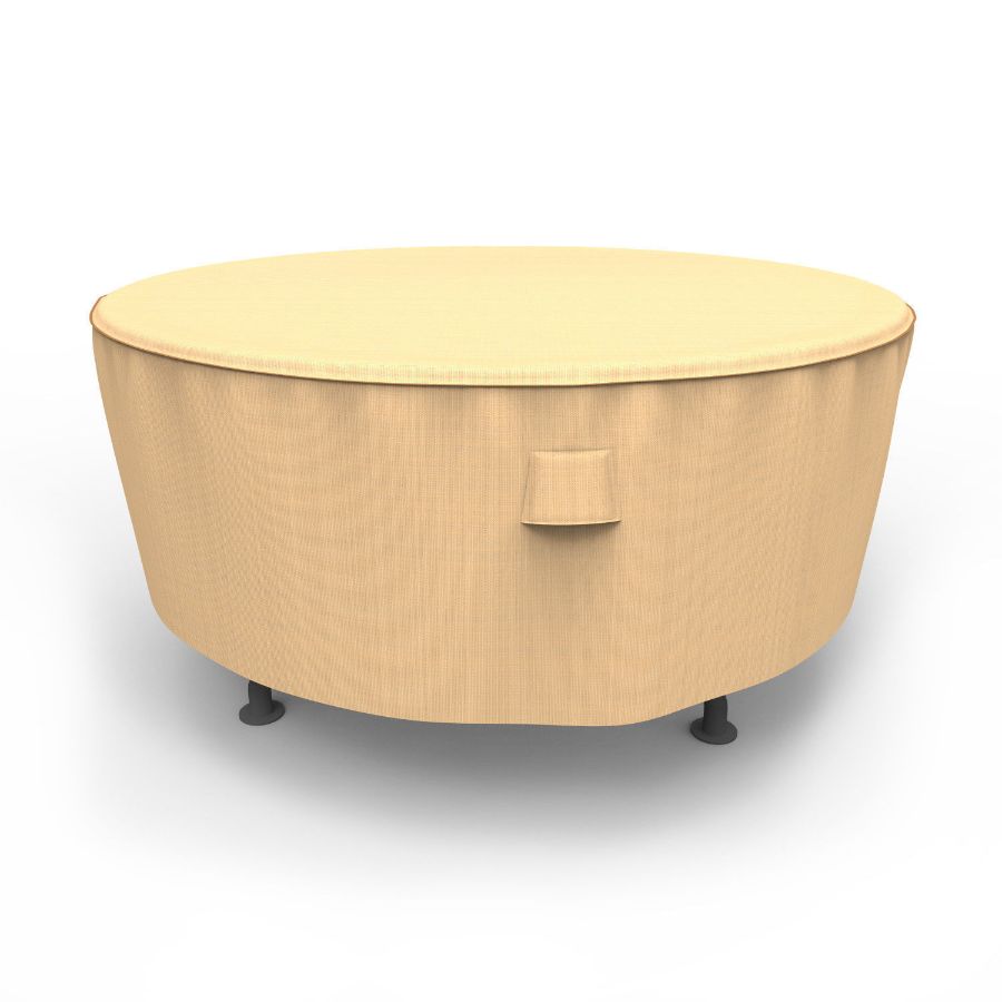 Picture of Round Table Covers 72 in Diameter - StormBlock™ Signature Tan