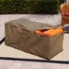 Photo de 2 Chaise or 4 Standard - Patio Cushion Storage Bag - StormBlock™ Platinum Black and Tan Weave