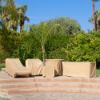 Picture of Extra Large Outdoor Chaise Lounge Cover - Classic