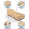 Photo de Outdoor Chaise Lounge Cover - Select Tan