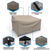 Photo de Outdoor Sofa Cover - StormBlock™ Signature Black Ivory