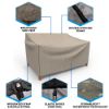 Photo de Outdoor Sofa Cover - StormBlock™ Signature Black Ivory