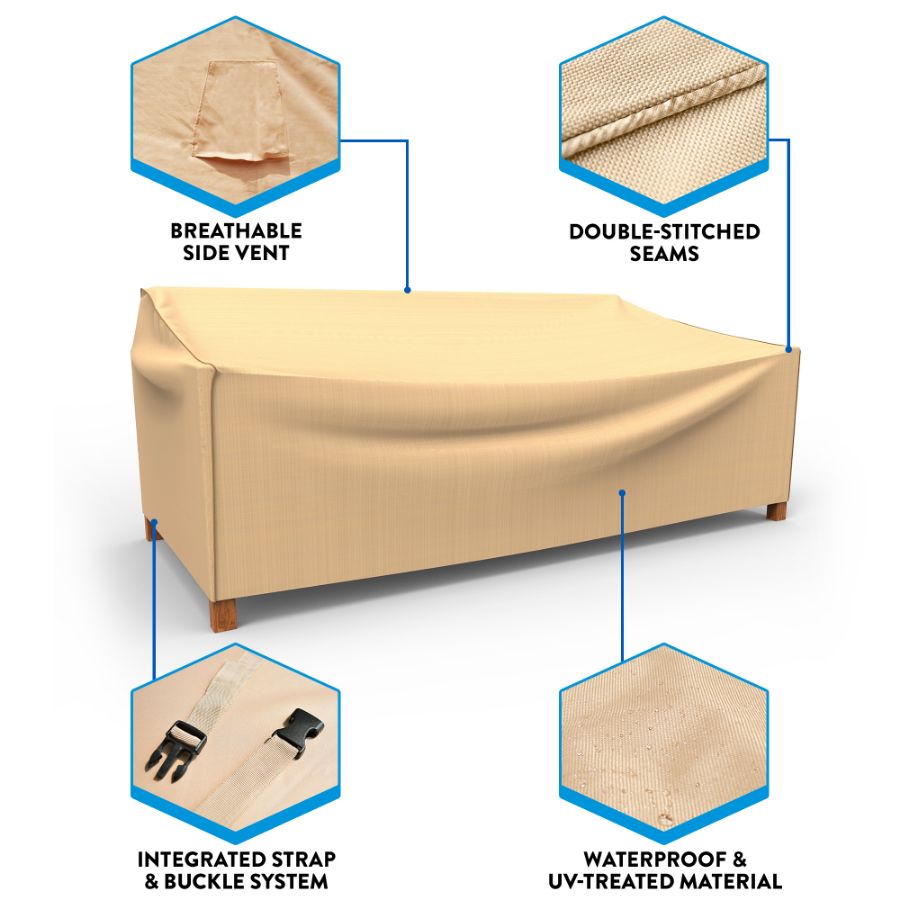 Photo de Outdoor Sofa Cover - Select Tan