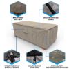 Photo de Outdoor Ottoman Cover - StormBlock™ Signature Black Ivory