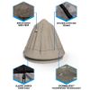 Photo de Fountain Covers - StormBlock™ Signature Black Ivory