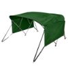 Photo de 4 Bow Square Bimini Top Kit and Side Curtains