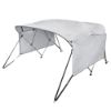 Photo de 4 Bow Square Bimini Top Kit and Side Curtains