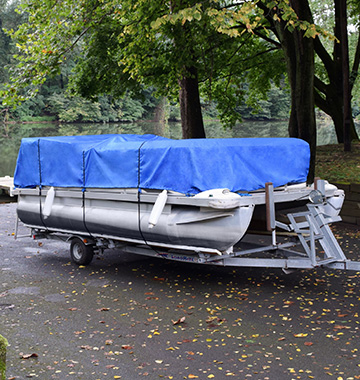 Housse de bateau ponton Aqua Armor