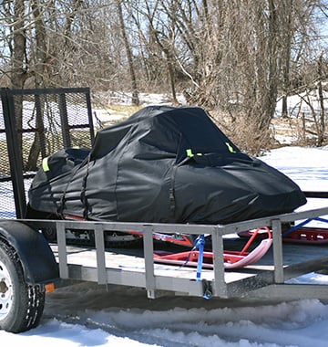 Trailerable Snowmobile Cover